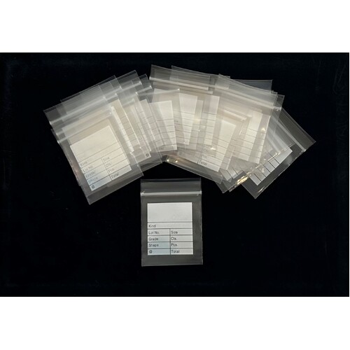 Clip Seal Bag for Gemstones