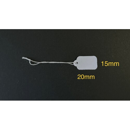 White Paper Tag Small