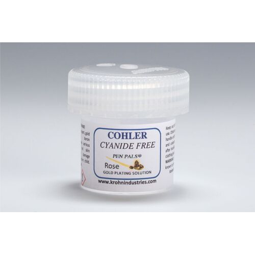 COHLER Pen Plating Solution Rose Cyanfree 