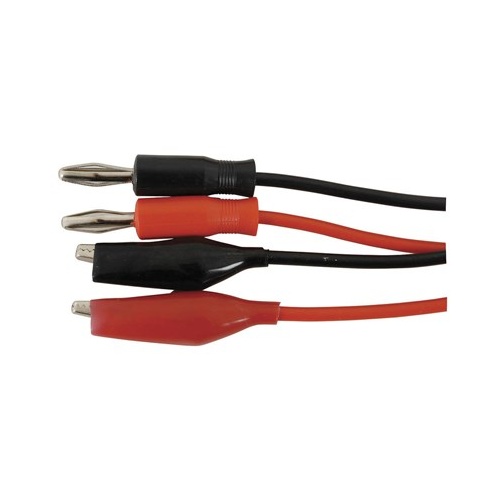Plating Leads Black/Red