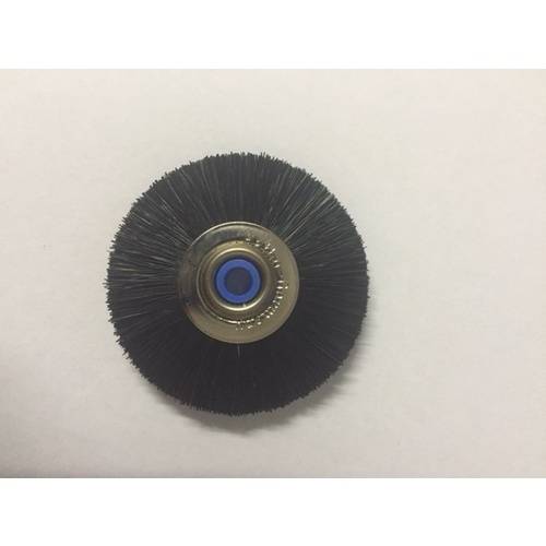 Black Bristle Brush Blue Cent