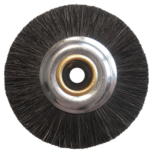 Black Bristle Brush Black Centre 55mm