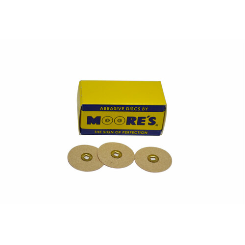 Moores Disc Sand Paper 7/8" (22mm) Medium