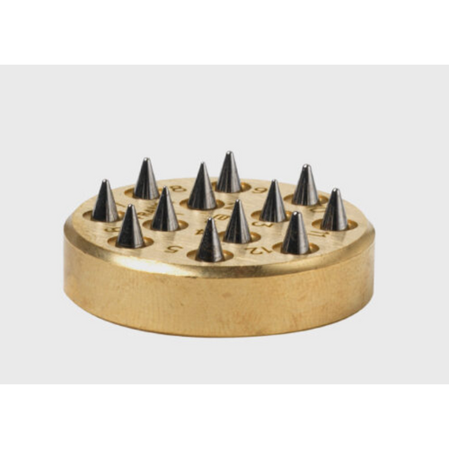Beading Block 12 Heads Point Raised Round