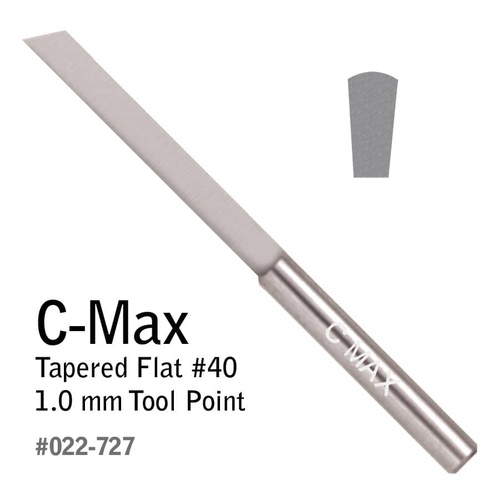 GRS C-Max #40 Carbide Tapered Flat