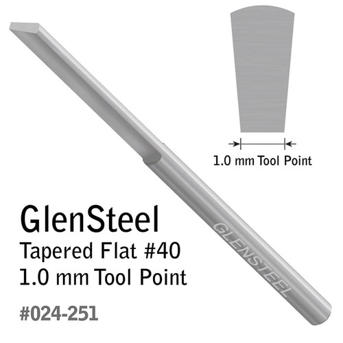 GRS Glensteel #40 Tapered Flat