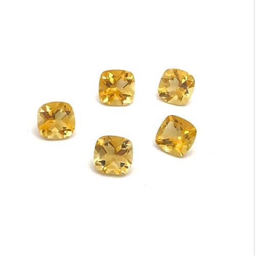 Citrine Cushion 8.00 x 8.00mm
