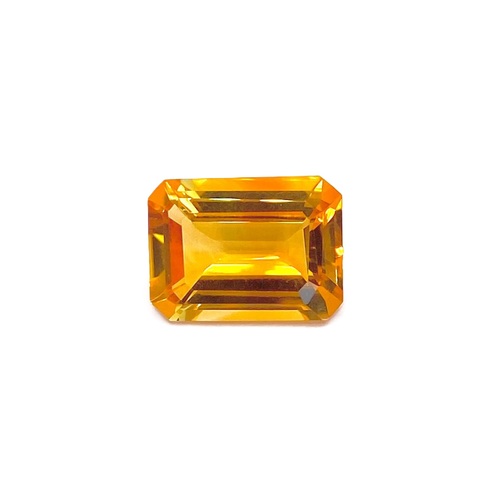 Citrine Emerald cut 16x12mm