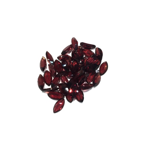 Garnet Marquise Stone 7x3.5mm
