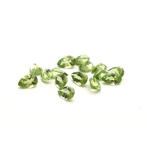Peridot Pear 6x4mm