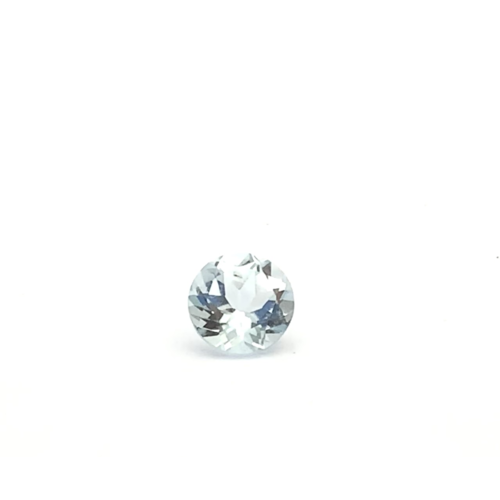 White Topaz Round Stone 9mm