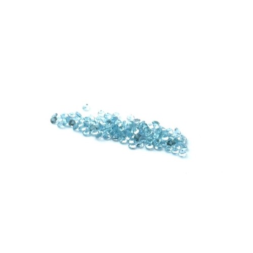 Swiss Blue Topaz Round 1.75mm