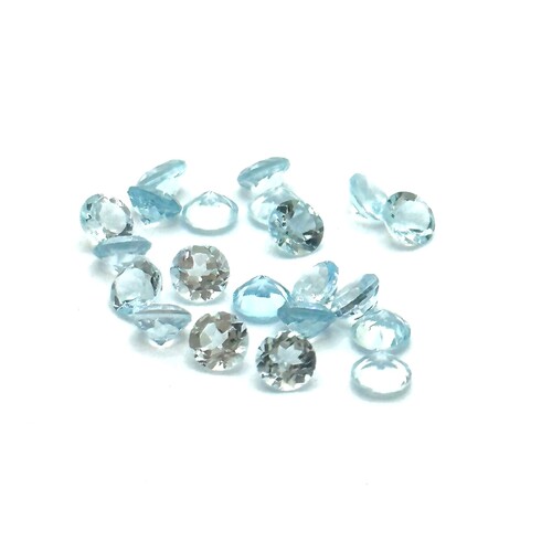 Swiss Blue Topaz Round 3.5mm