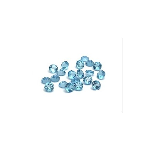 Swiss Blue Topaz Round 4.5mm