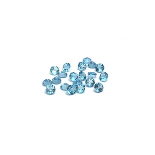 Swiss Blue Topaz Round 5mm