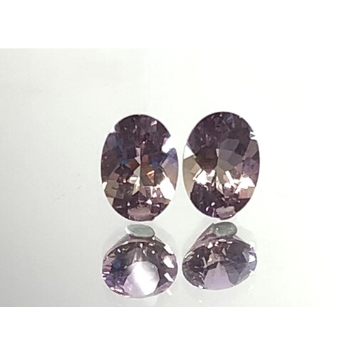 Ametrine Oval Pair