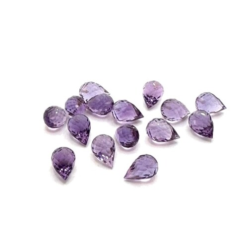 Amethyst Brio 7x5 faceted (inverted)