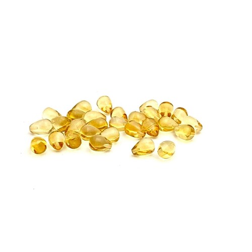 Citrine Briolette 7x5mm smooth