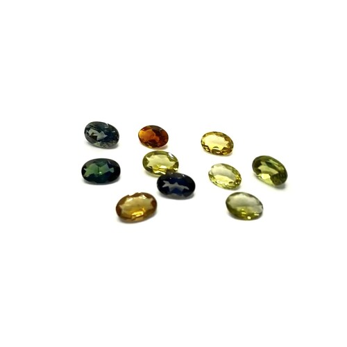 Tourmaline Assorted Colours Ov 6x4
