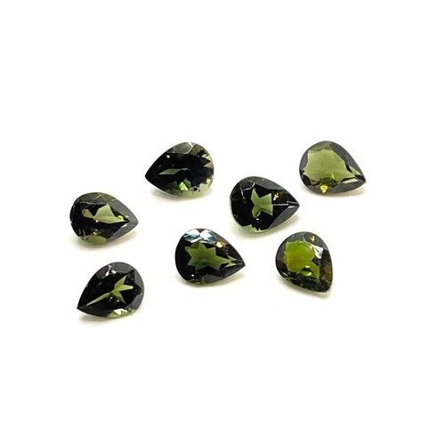 Tourmaline Deep/Bottle Green Pear 5x4