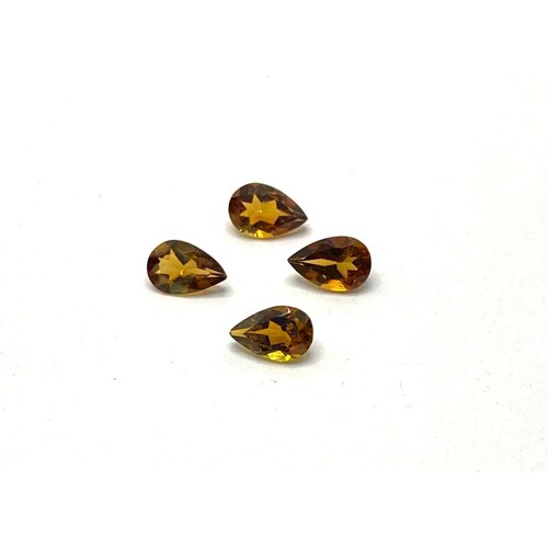 Tourmaline Deep Golden Pear 6x4